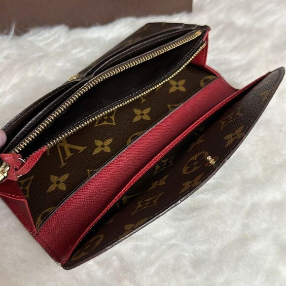 💯Authentic Louis Vuitton Emilie Monogram Long Wallet🍀 - Picture 11 of 17